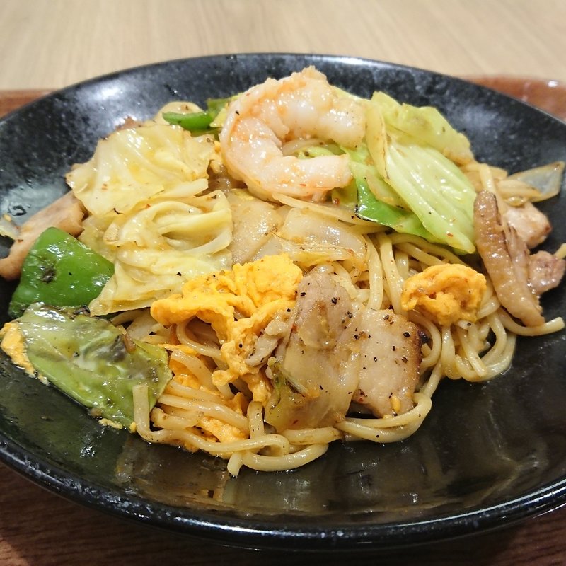 極王焼きそば(餃子の王将 モザイクモール港北店)