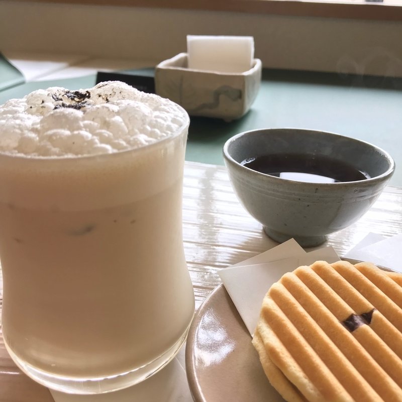ほうじ茶ラテ(福寿園 宇治工房 福寿茶寮 （ふくじゅえん うじこうぼう ふくじゅさりょう）)