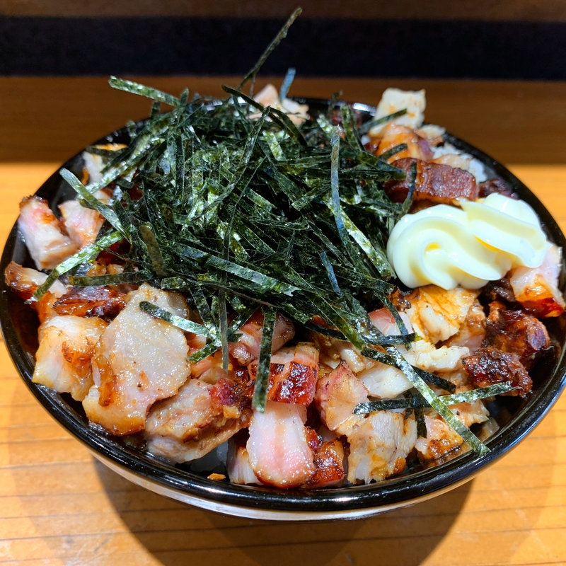 チャーシュー丼(中華蕎麦 ひら井)