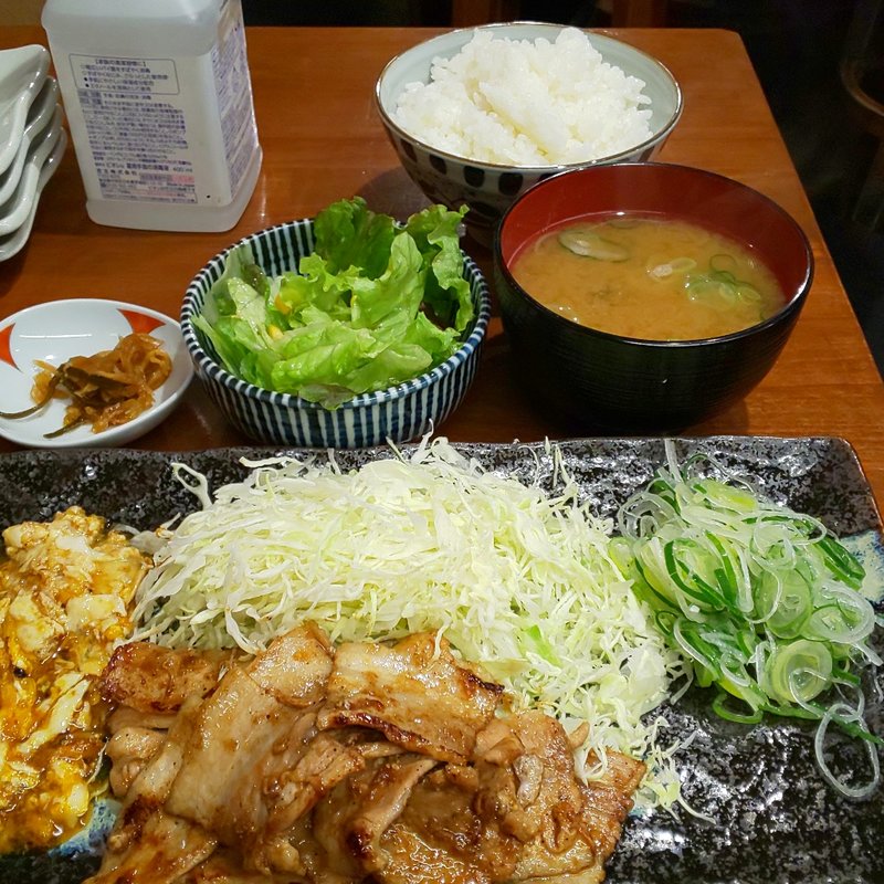 豚しょうが定食 シングル(みやにしテツオ)