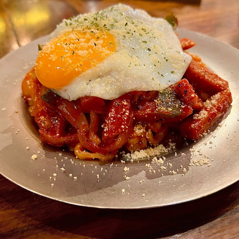 琉球島焼きそば ナポリタン(渋谷 てやん亭゛)