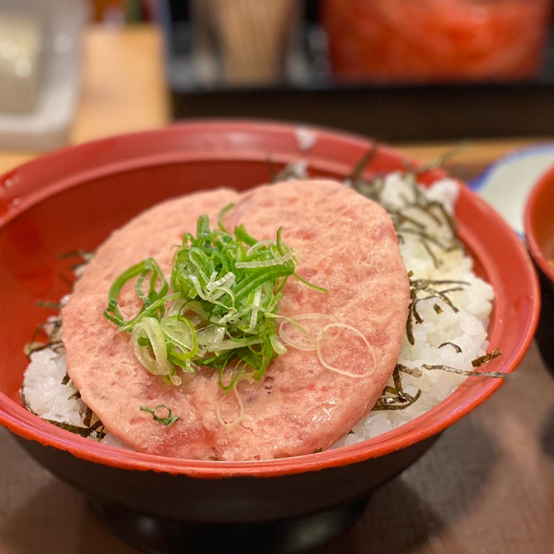 まぐろたたき丼(すき家 札幌ポールタウン店)