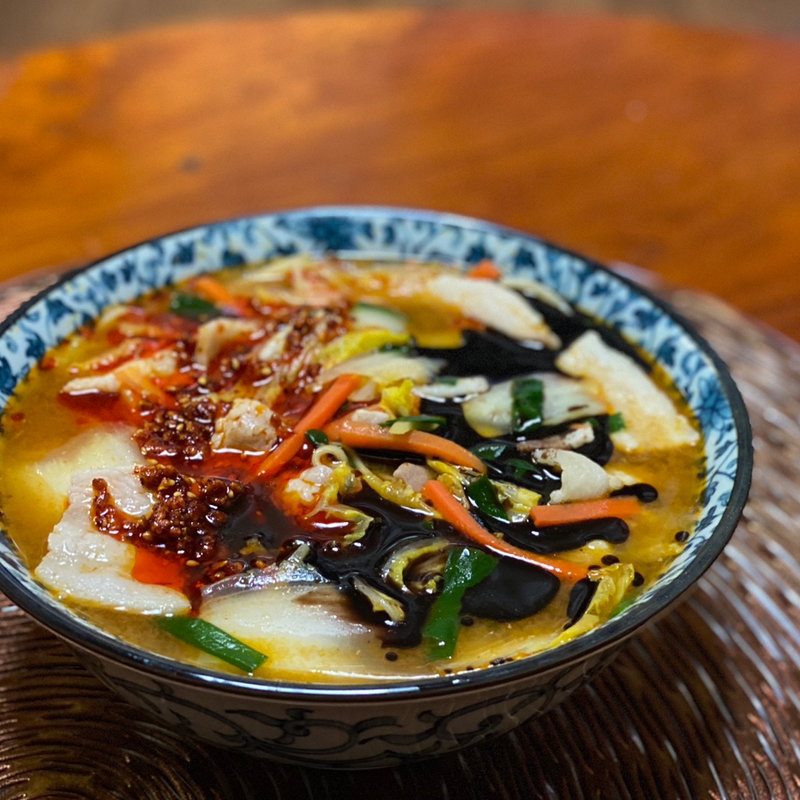 赤から監修 黒からラーメン3食入り(寿がきや食品 本社)