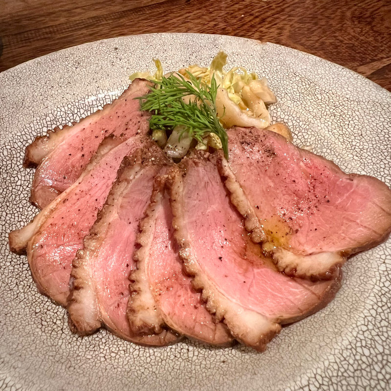 合鴨ロース 白菜のマリネと(ミャンカー （miankah）)