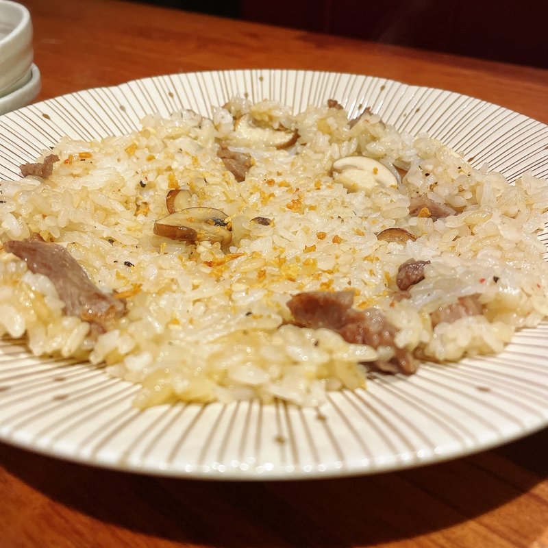 ガーリックライス(代官山 焼肉かねこ )
