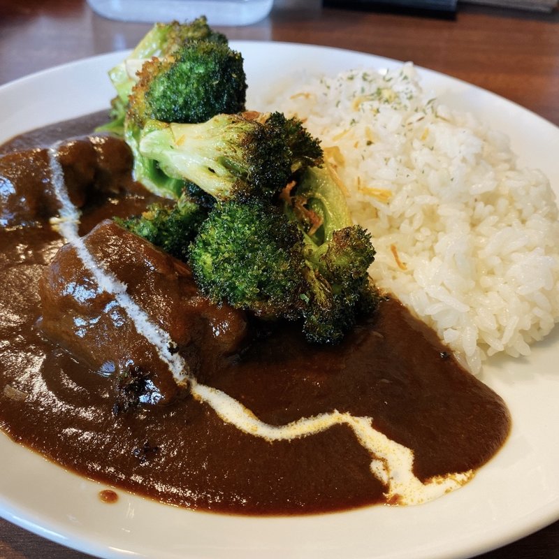 欧風牛タンカリー（ハーフブロッコリー）(欧風カリー ドモン 国分町店)