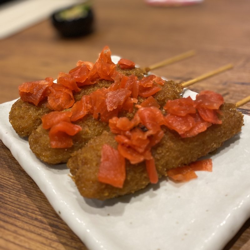 元祖 カレー串カツ(伝串 新時代 アスティ岐阜店)