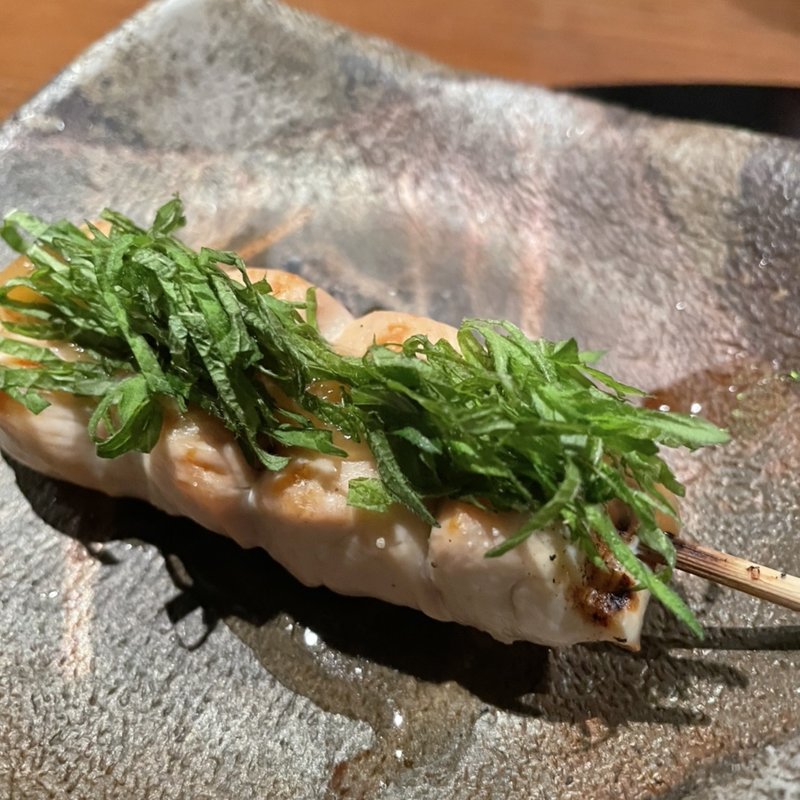 ささみ　梅しそ(がんだれ)