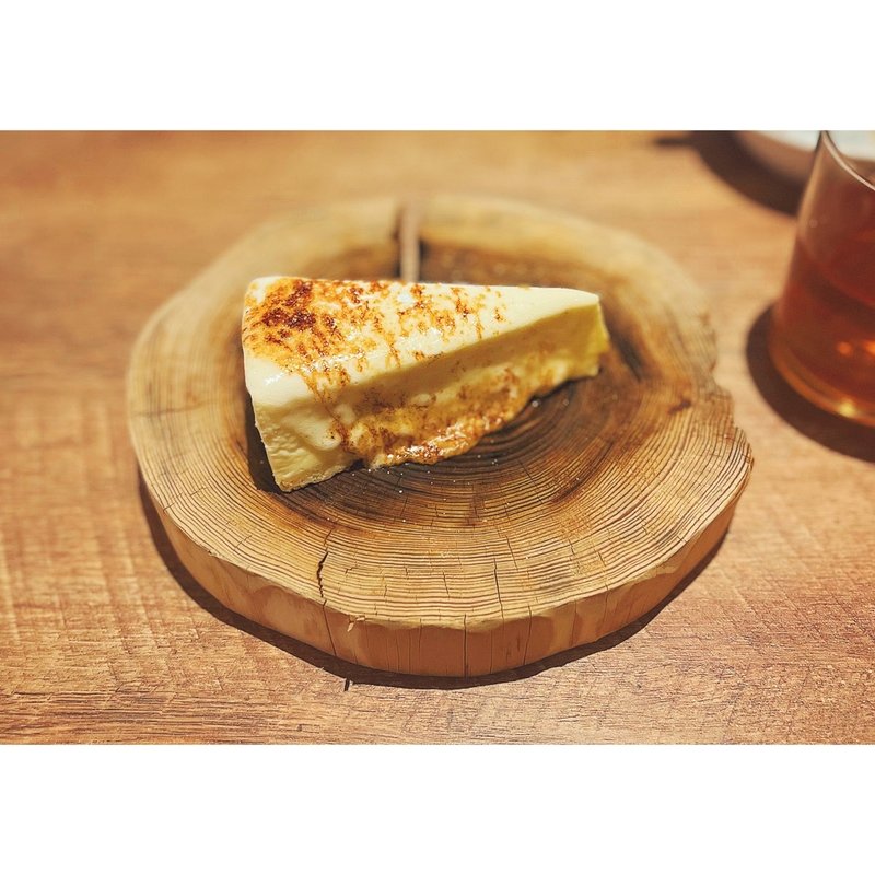 炙りチーズケーキ(Italian Kitchen VANSAN イオンモール上尾店)