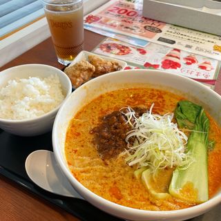 胡麻香る四川風坦々麺セット(デニーズ 神田小川町店 （Denny’s）)