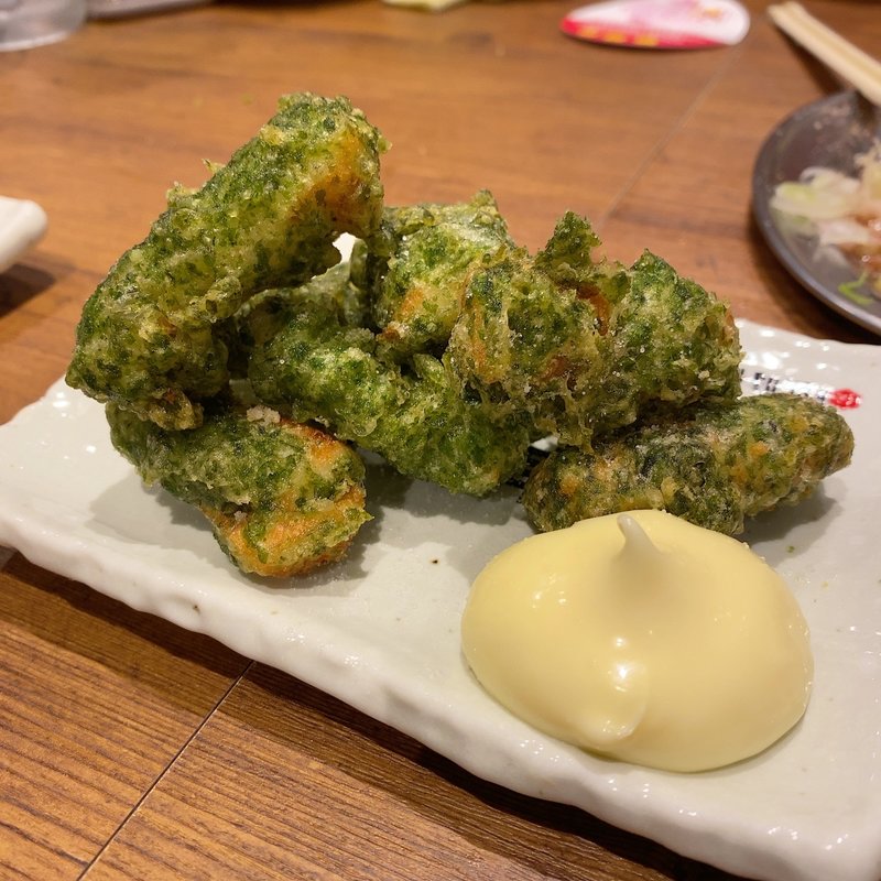 海苔10倍磯辺揚げ(伝串 新時代 アスティ岐阜店)