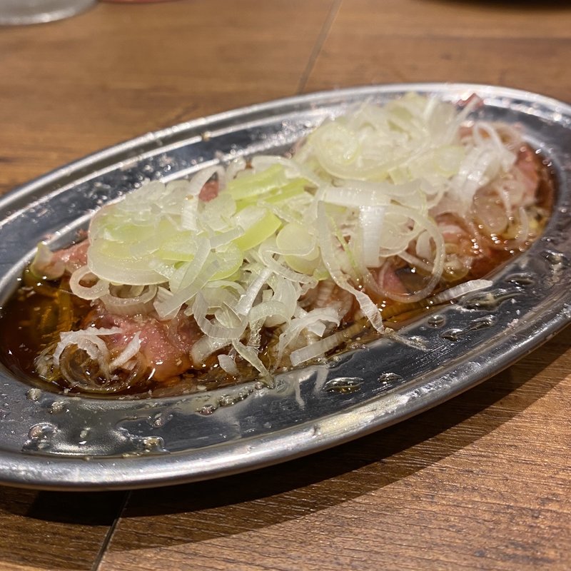 赤鶏レバ刺し(伝串 新時代 アスティ岐阜店)