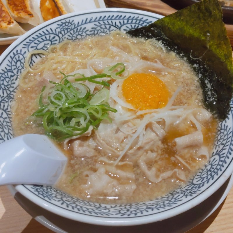 肉そば餃子チャハンセット(丸源ラーメン 稲城平尾店)