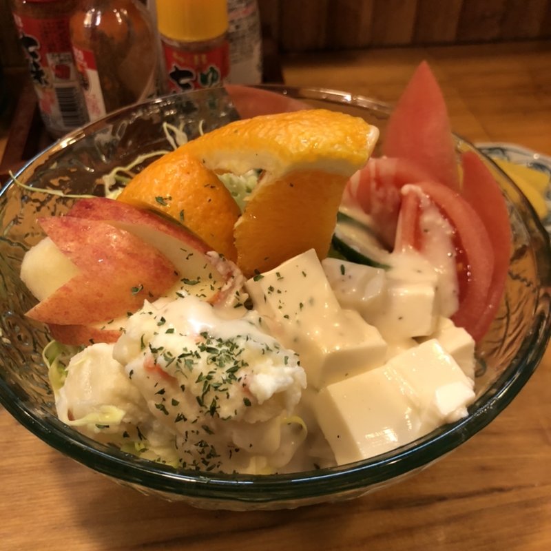 コンビネーションサラダ(とんかつつくし )