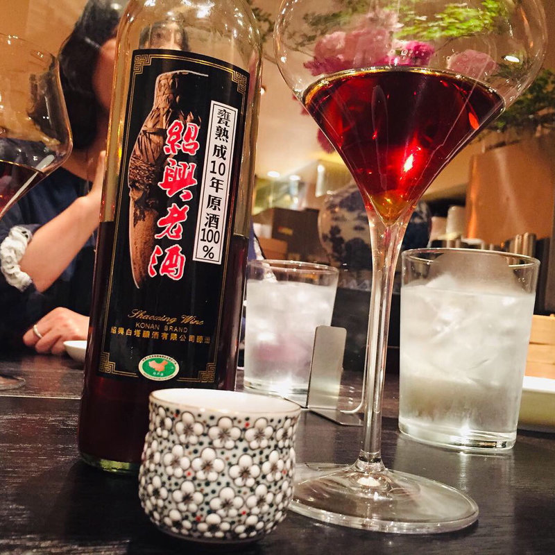 紹興老酒 甕熟成10年 原酒(Creative Chinese Restaurant Saburo-Aoki)