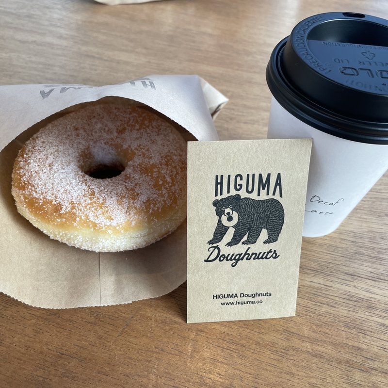 シュガードーナツ(Higuma Doughnuts × Coffee Wrights 表参道)