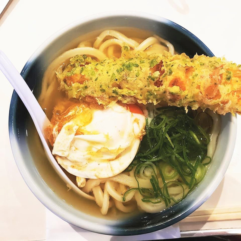 ちくたま天うどん(麺散)