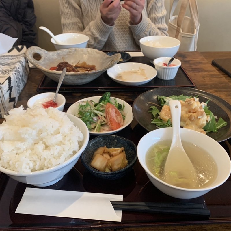 エビチリ定食(中國菜　おおつか)