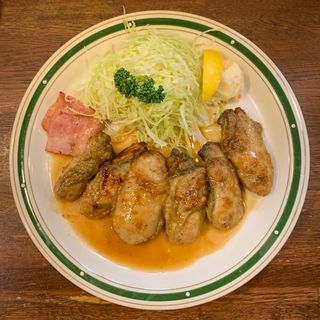 カキバター焼定食(かつれつ四谷たけだ )