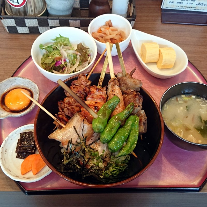 焼鳥丼定食(つくね横丁)