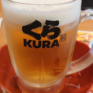 生ビール中(無添くら寿司　イトーヨーカドー大井町店)