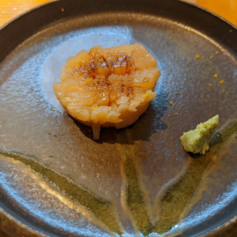 ホタテのお浸し(若大将 )