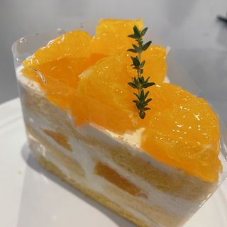 オレンジのショートケーキ(Pâtisserie Cafe M.YASUHIKO)