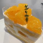 オレンジのショートケーキ(Pâtisserie Cafe M.YASUHIKO)