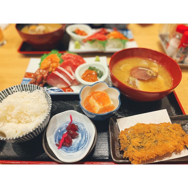 お刺身定食(大船海鮮食堂 魚福)