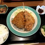 あじフライ定食(魚料理 かご平)