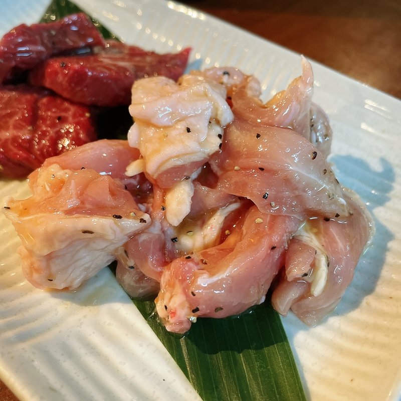 国産とりもも（塩）(焼肉 Shin天楽)