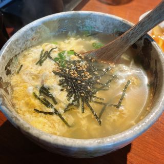たまごスープ(焼肉 Shin天楽)