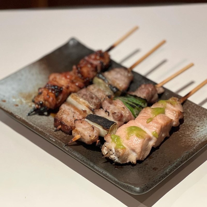 焼鳥(炭火焼鳥パパロク)