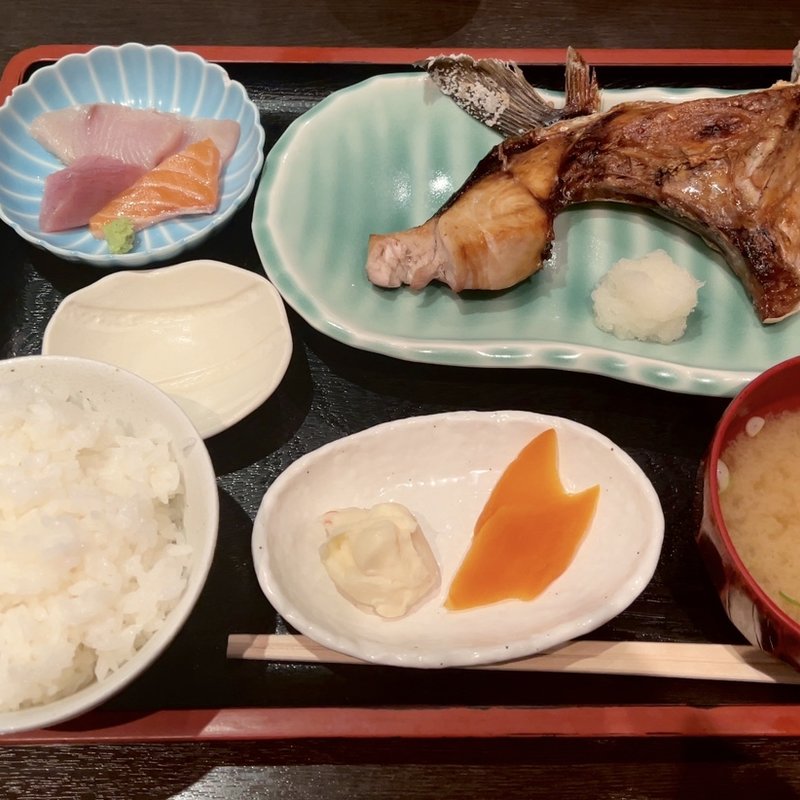 お魚定食(立川 のどぐろ家)