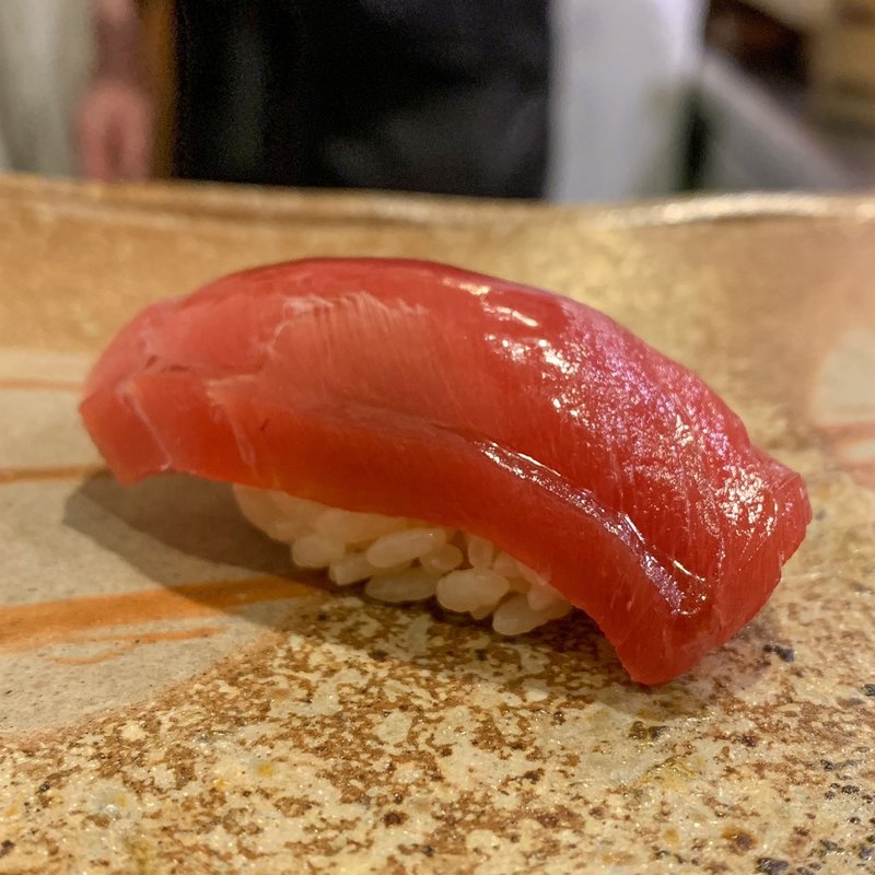 マグロ漬け(鮨まつ本)