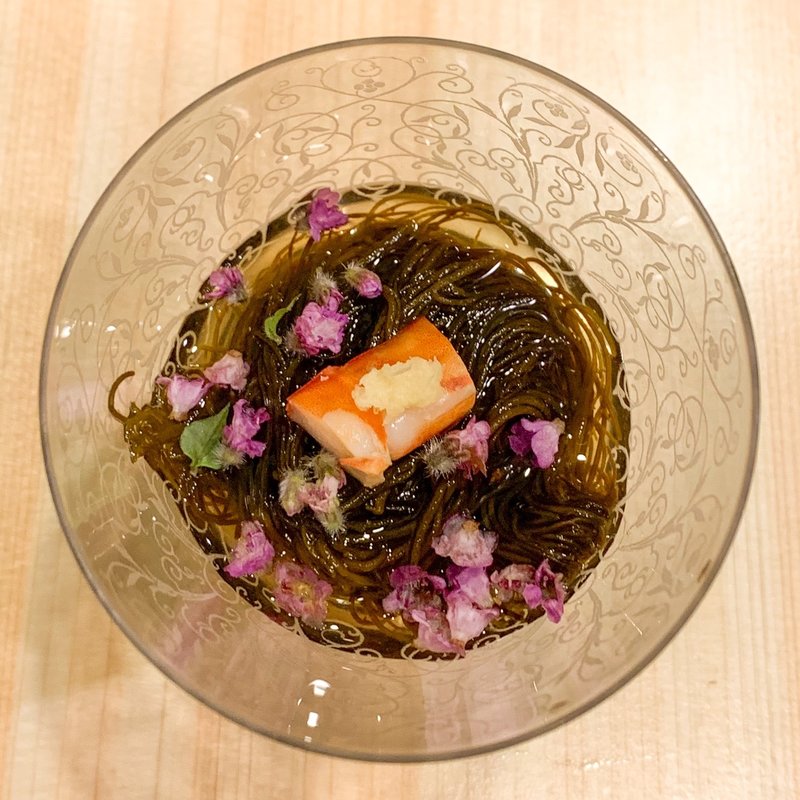 もずく酢(鮨まつ本)