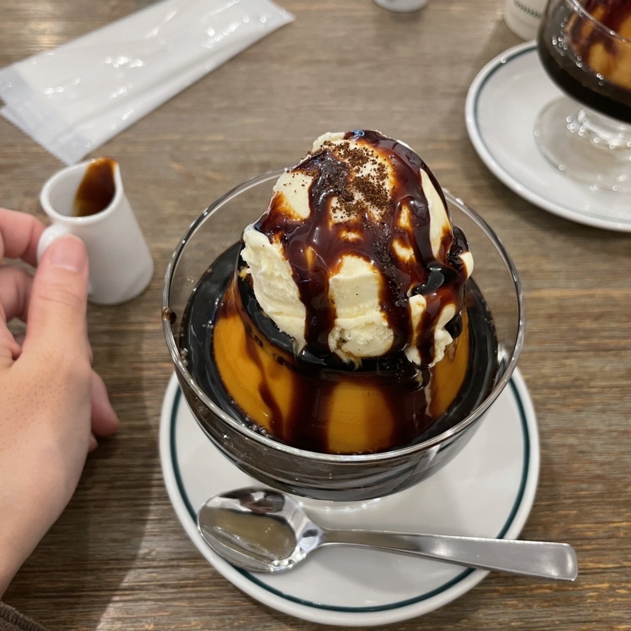 プリンアフォガード(4/4 seasons coffee (オールシーズンズコーヒー