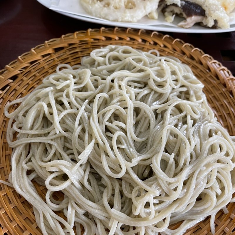 海老野菜天ざる蕎麦(蕎麦屋　藤田 （ソバヤフジタ）)