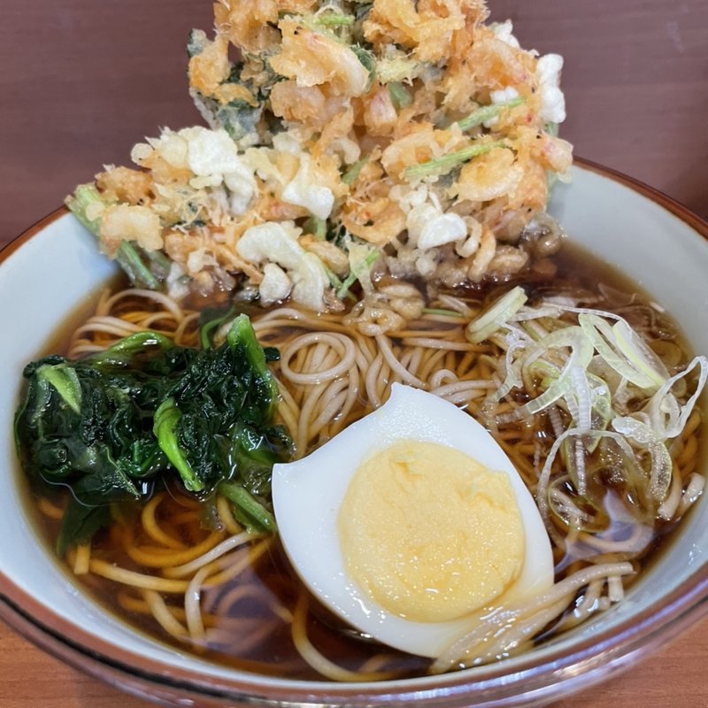 桜海老天そば(そば うどん 元長)