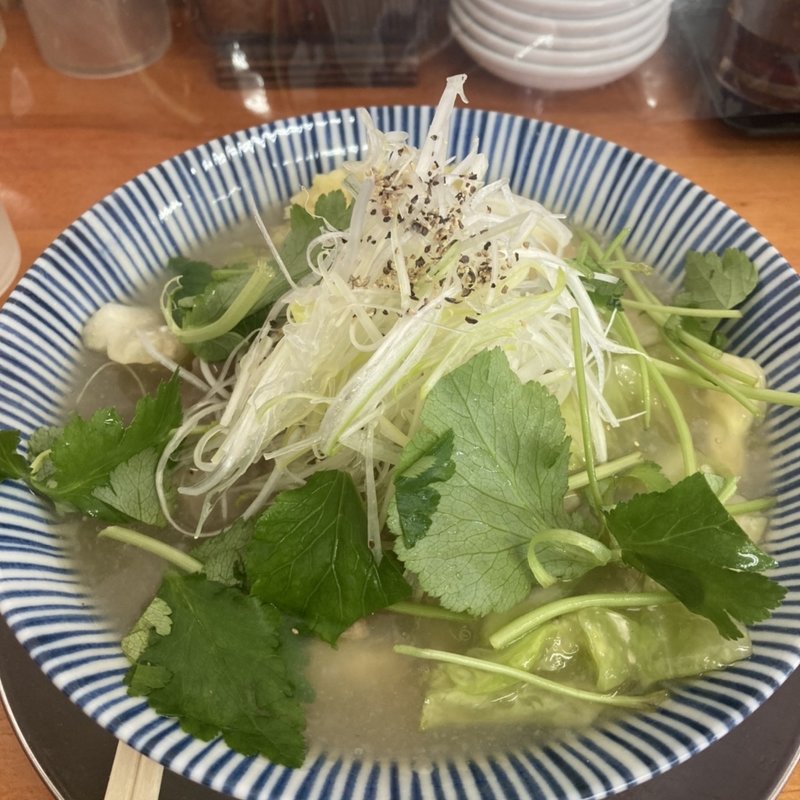 肉汁とろみ生姜仕立て中華そば(栃木中華そば 神志)