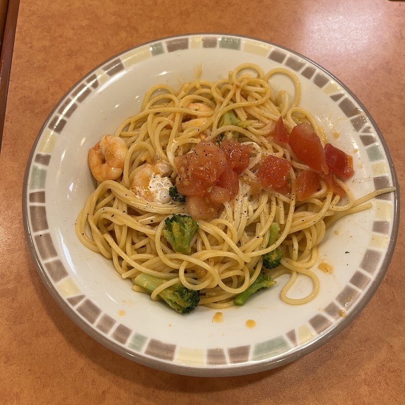 エビとブロッコリーのオーロラソース(サイゼリヤ イオン小牧店)