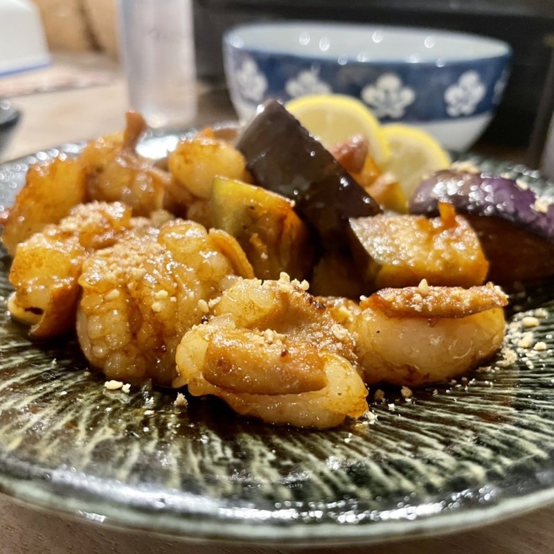 ホルモン焼き(大名魚処けみほたる)