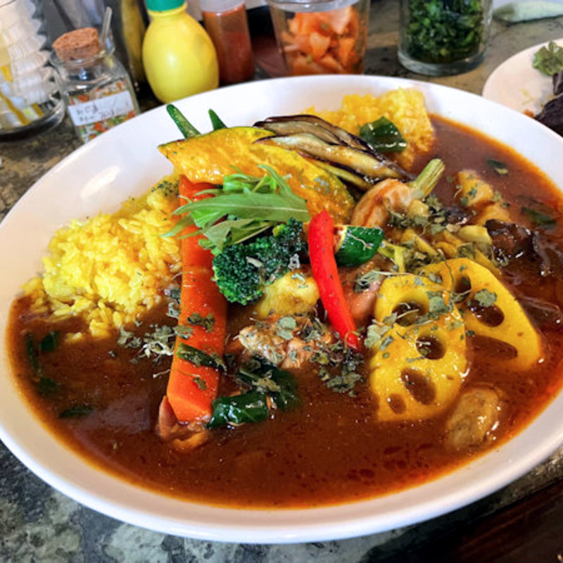 チキン野菜カレー(ぽか羅)