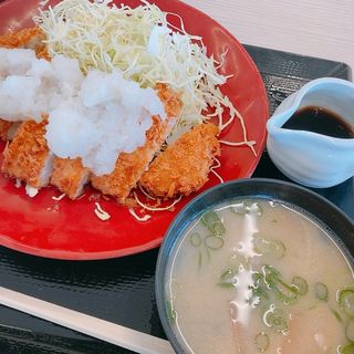おろしカツ定食(かつや 広島祇園店 )