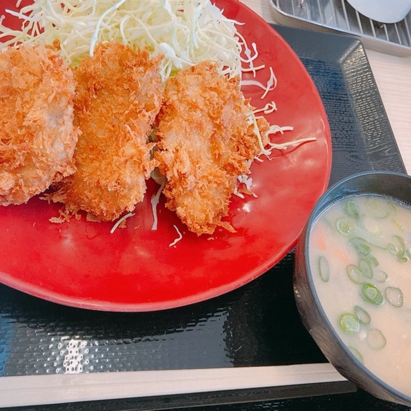 ヒレカツ定食（3枚）(かつや 広島祇園店 )