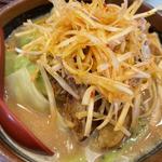 辛味ネギ味噌ラーメン　野菜増し