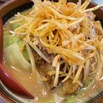 辛味ネギ味噌ラーメン　野菜増し(蔵出し味噌 麺場 壱歩 東久留米店)