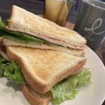 ハムレタスサンド