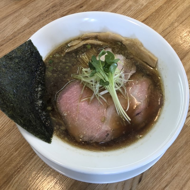 煮干しそば(麺工房やびな)