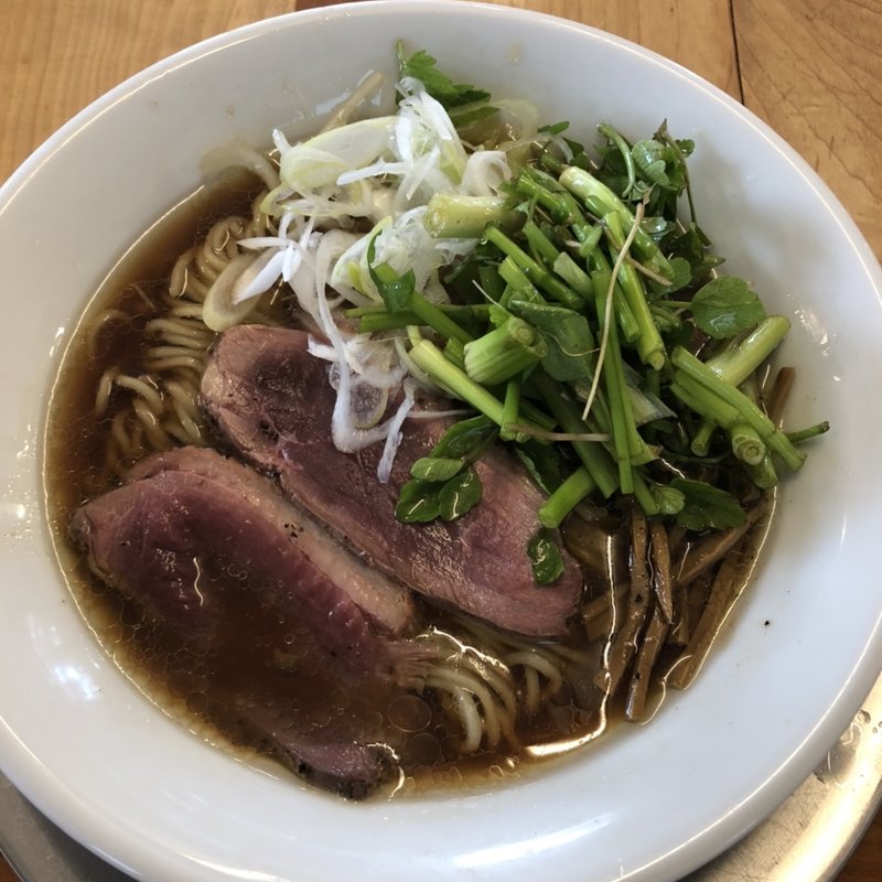 フランス鴨中華そば(湯の台食堂 )